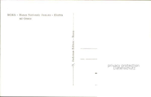 Skulpturen Electra ed Oreste Roma Museo Nazionale – Bild 2