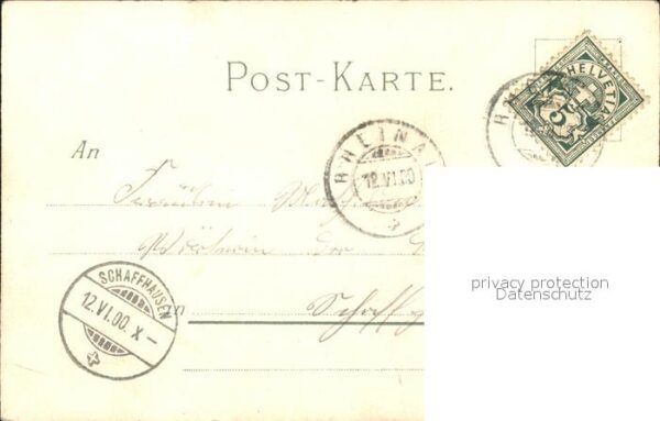 Blumen Gedicht Litho – Bild 2