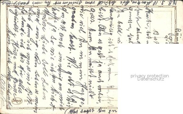 Verlag Amag Nr. 352 Liebesgeständnis W. Rahnfeld – Bild 2