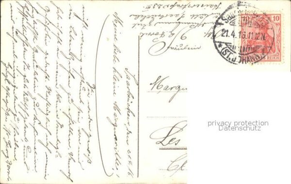 Ostern Easter Paques Weidenkätzchen Hasel AMB-Verlag-Nr. 603 – Bild 2