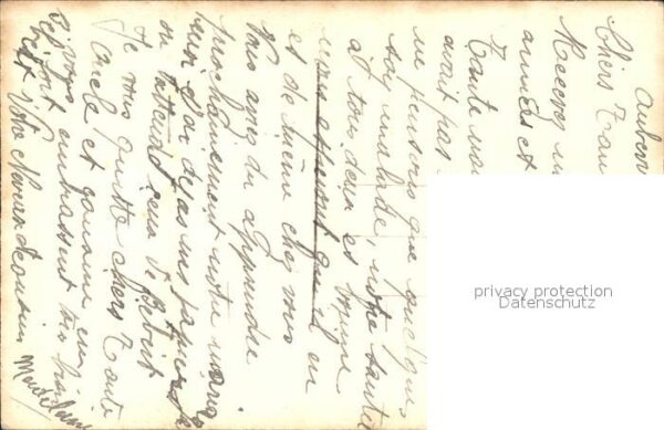 Verlag DIX Paris Nr. 2366 Neujahr Kleeblatt Stechpalme Miste – Bild 2