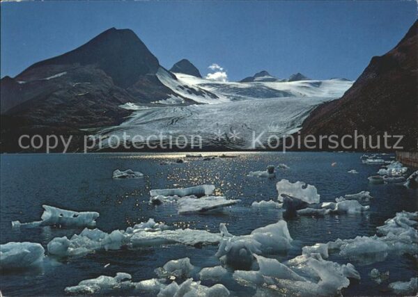 Gletscher Griesgletscher Griessee ob Ulrichen Wal