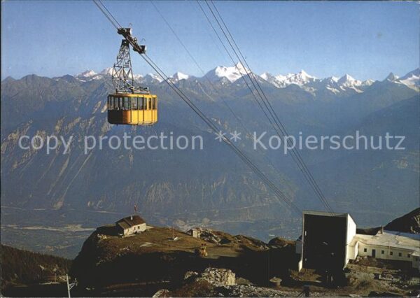 Seilbahn Montana-Crans s/Sierre Weisshorn