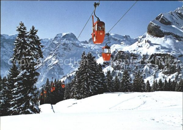Seilbahn Grotzenbüel Tödi Braunwald