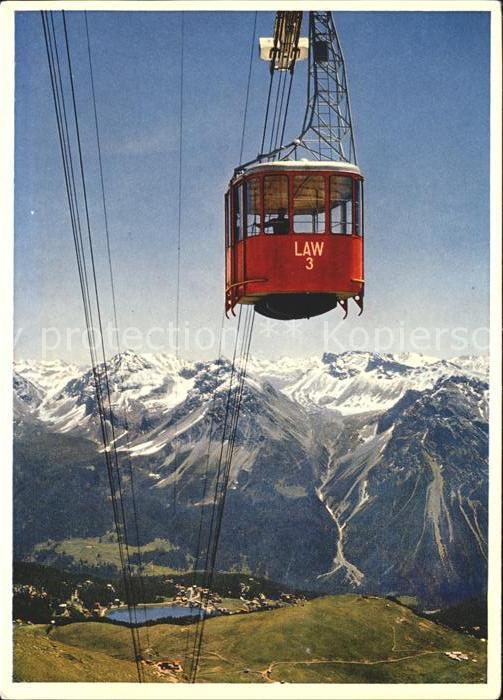 Seilbahn Arosa Weisshorn Obersee