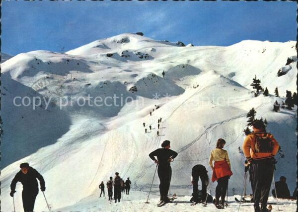 Ski-Abfahrt Maschcachamm Flumserberg