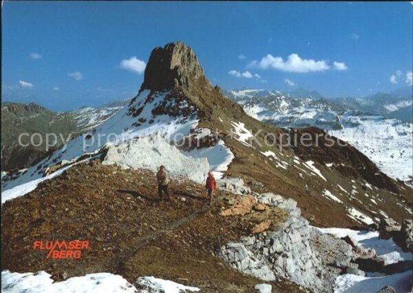 Gletscher Flumserberg Spitzmeilen Wanderung