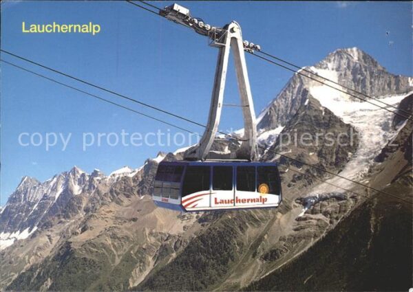 Seilbahn Wiler-Lauchernalp Lötschental Bietschho