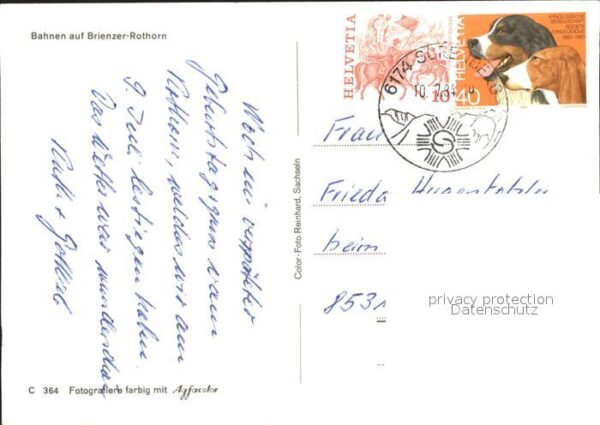 Seilbahn Brienzer-Rothorn – Bild 2