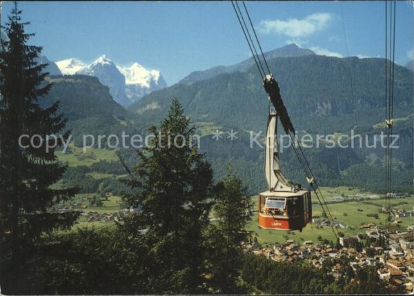 Seilbahn Meiringen-Reuti Wetterhorngruppe
