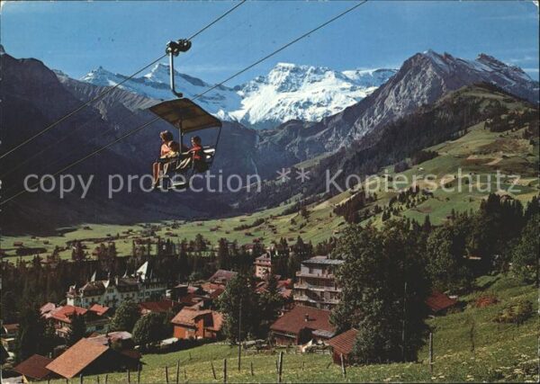 Sessellift Adelboden-Schwandfeldspitz Steghorn Wil