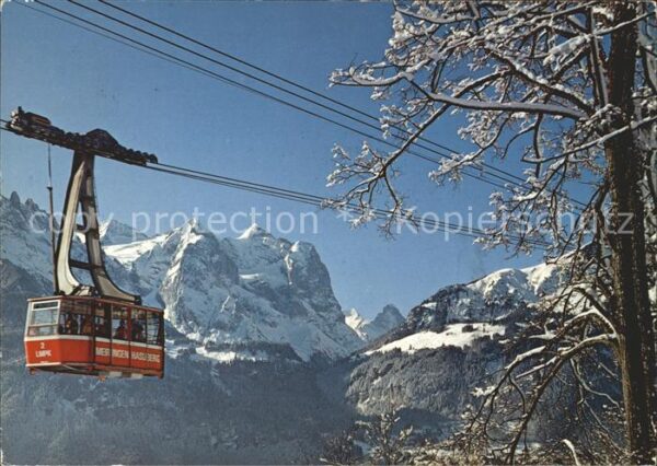 Seilbahn Meiringen-Reuti Engelhörner Wetterhorng
