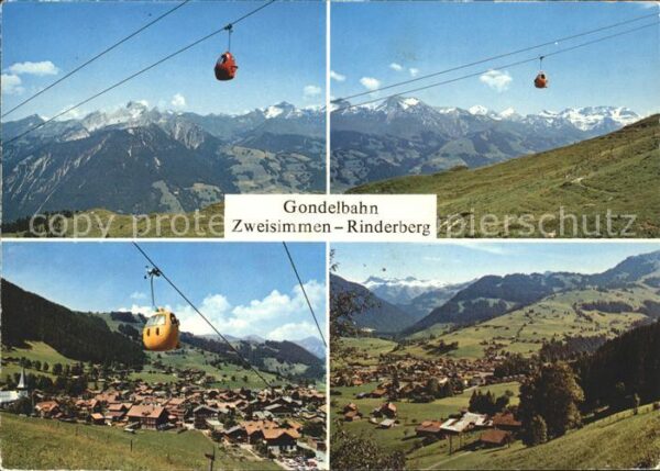 Seilbahn Zweisimmen-Rinderberg