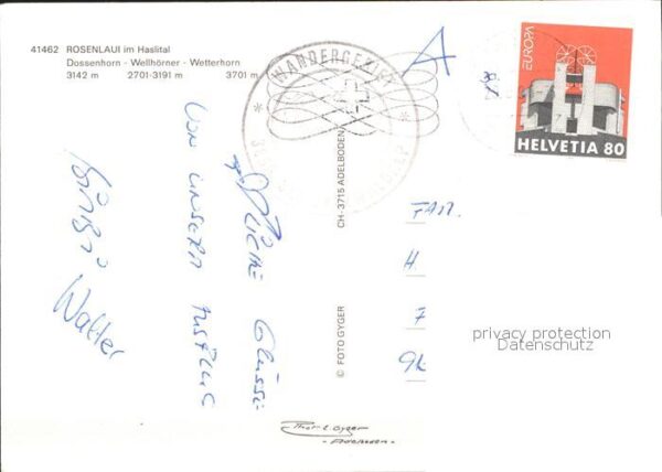 Kuehe Tränke Rosenlaui Haslital Dossenhorn We – Bild 2