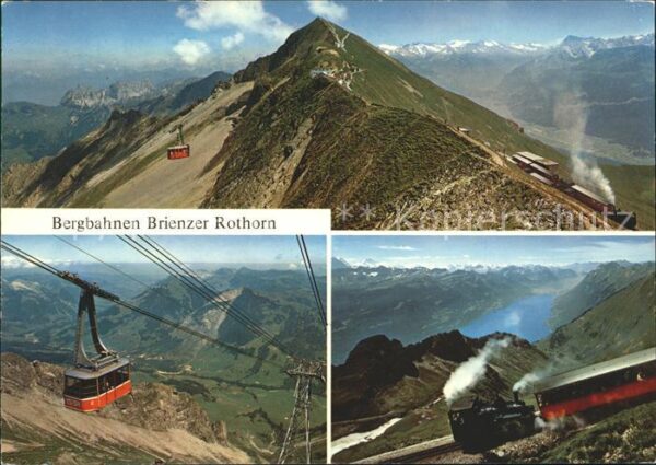 Seilbahn Zahnradbahn Brienzer Rothorn