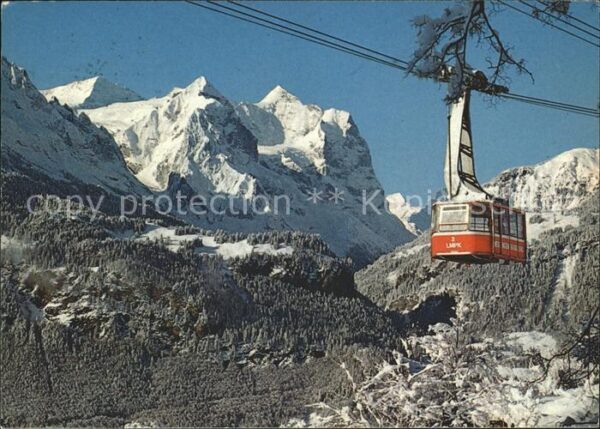 Seilbahn Meiringen-Reuti Hasliberg Wetterhorngru
