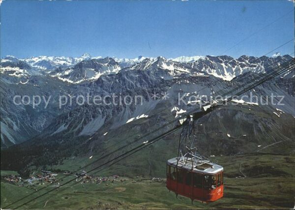 Seilbahn Arosa-Weisshorn Berninagruppe
