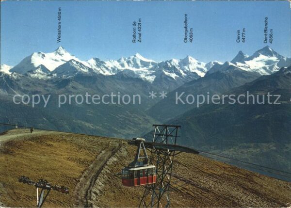 Seilbahn Bella-Lui Crans-sur-Sierre