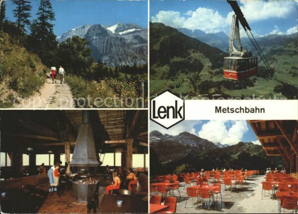 Seilbahn Metsch Berghaus Metsch Lenk Berner Ober