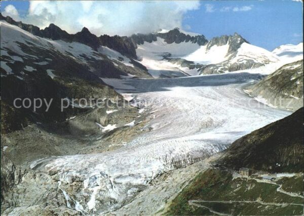 Gletscher Rhonegletscher Belvedere Furkapass