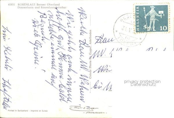 Gletscher Rosenlaui Dossenhorn – Bild 2