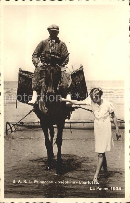 Adel Belgien Princesse Josephine Charlotte La Panne