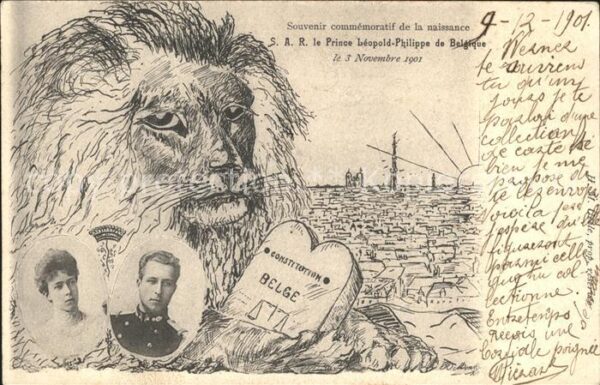 Adel Belgien S.A.R. Prince Leopold-Philippe Königspa