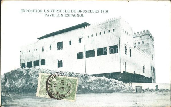 Exposition Universelle Bruxelles 1910 Pavillon Espagnol