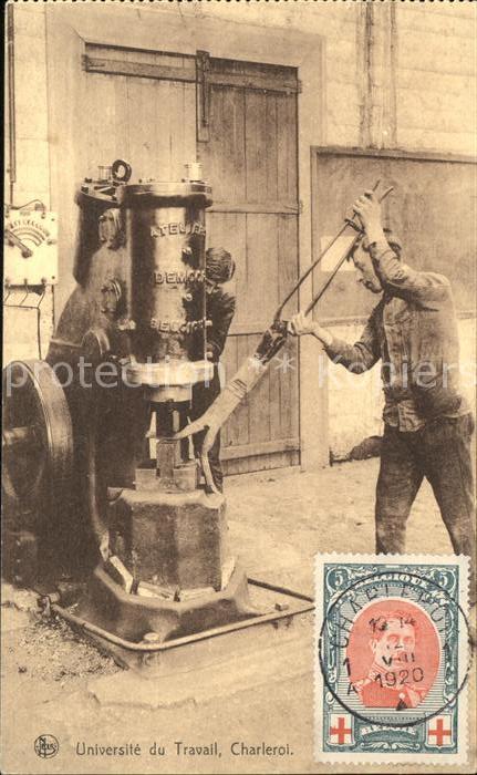 Maschinen Fallhammer Dampfhammer Schmied Universi