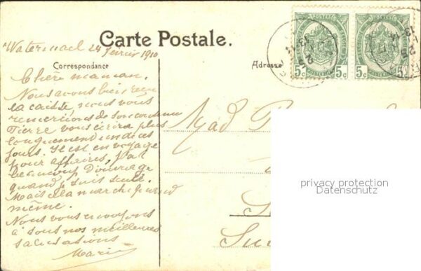 Adel Belgien Albert I. Avenement Cortege en cours de – Bild 2