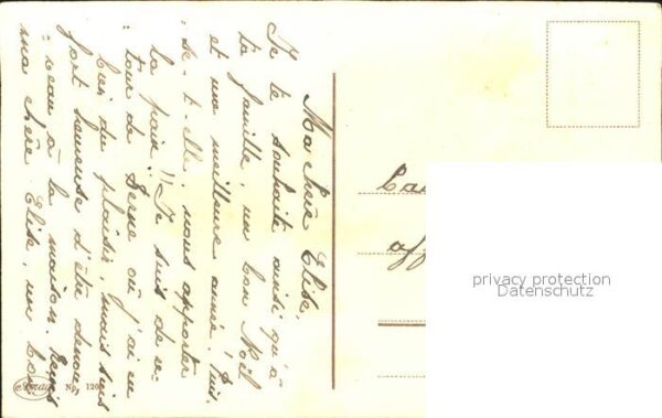 Dackel Dachshund Teckel Hunde dogs Chien Neujahr Korb Hufeisen Kleeblatt Litho – Bild 2