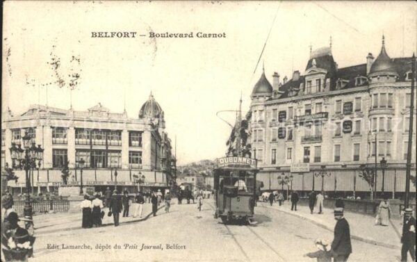 Strassenbahn Belfort Boulevard Carnot