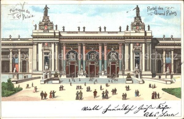 Exposition Universelle Paris 1900 Portal des Grand Palais