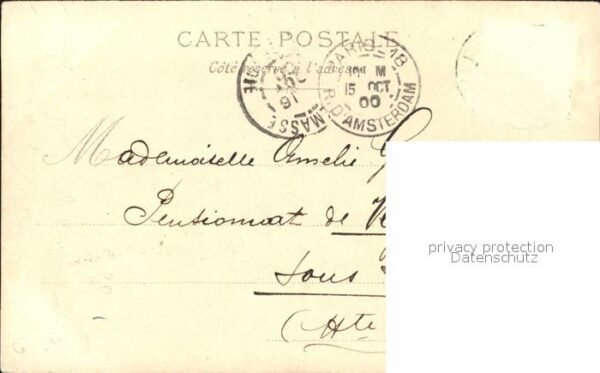 Exposition Universelle Paris 1900 Les Etables Village Suisse Litho – Bild 2