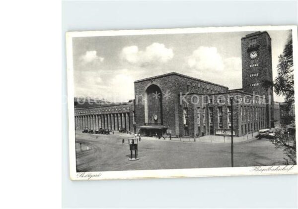 Bahnhof Stuttgart Hauptbahnhof