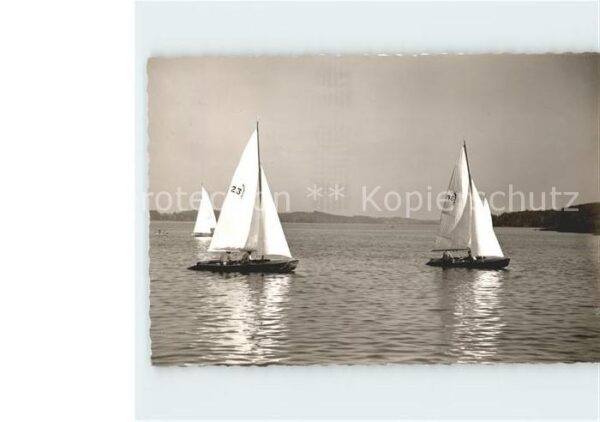 Segelboote Waging See