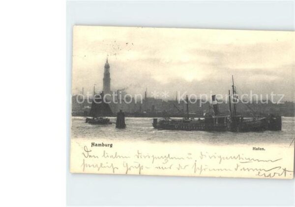 Dampfer Binnenschifffahrt Hamburg Hafen