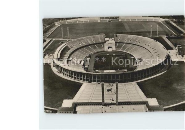 Stadion Reichssportfeld Berlin Fliegeraufnahme