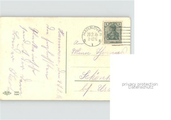 Geburtstag Veilchen Litho – Bild 2