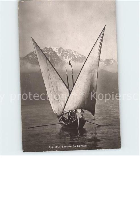 Segelboote Barque du Leman