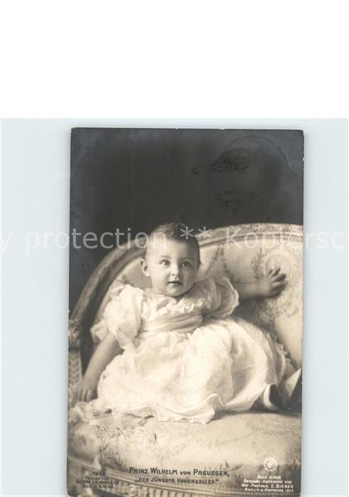 Adel Preussen Prinz Wilhelm Foto-NPG-E.-Bieber