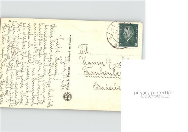 Foto AN Paris (Noyer) Nr. 1415 Frau Rose – Bild 2