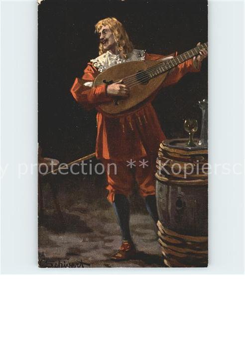 Schivert V. Mann Mandoline Wein