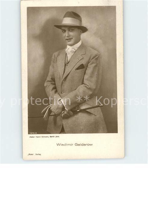 Verlag Ross Nr. 1974/3 Wladimir Gaidarow