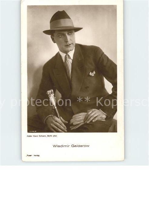 Verlag Ross Nr. 1974/2 Wladimir Galdarow