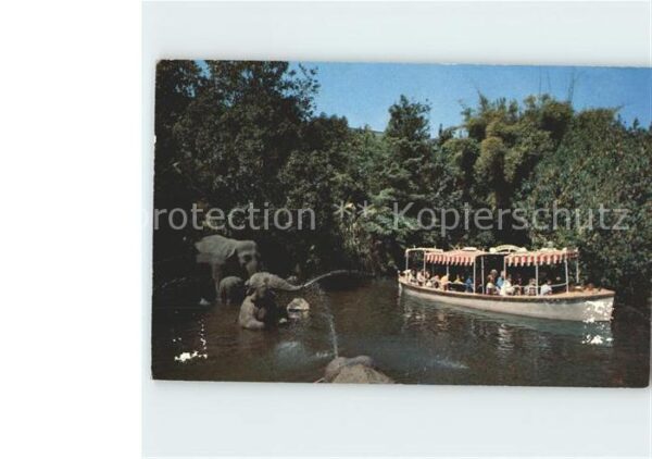 Disneyland California Elephant Bathing Pool Boot