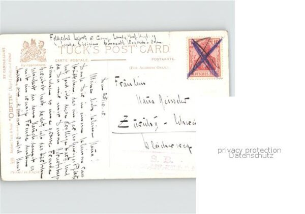 Verlag Tucks Oilette Nr. 9242 Kind Kerze Rasur Rasierpinsel Spie – Bild 2