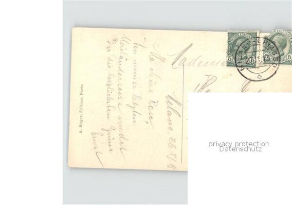 Kuenstlerkarte Alte Kuenstler G. Sigriste Trahison Guerre d_Espagne N – Bild 2