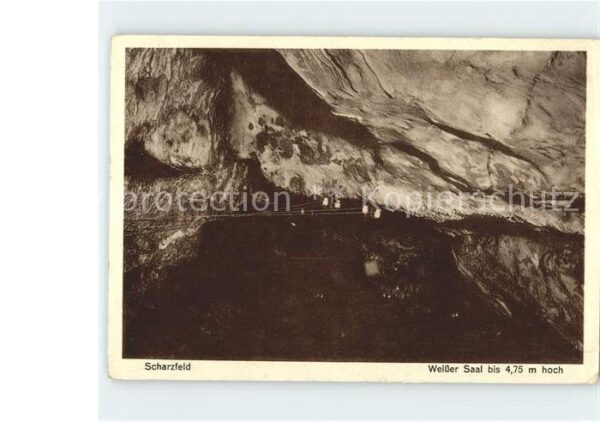 Hoehlen Caves Grottes Scharzfeld Weißer Saal Einhornhöhle
