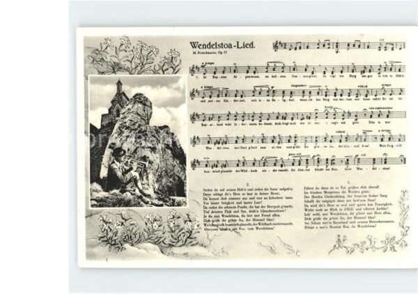 Liederkarte Wendelstoa-Lied
